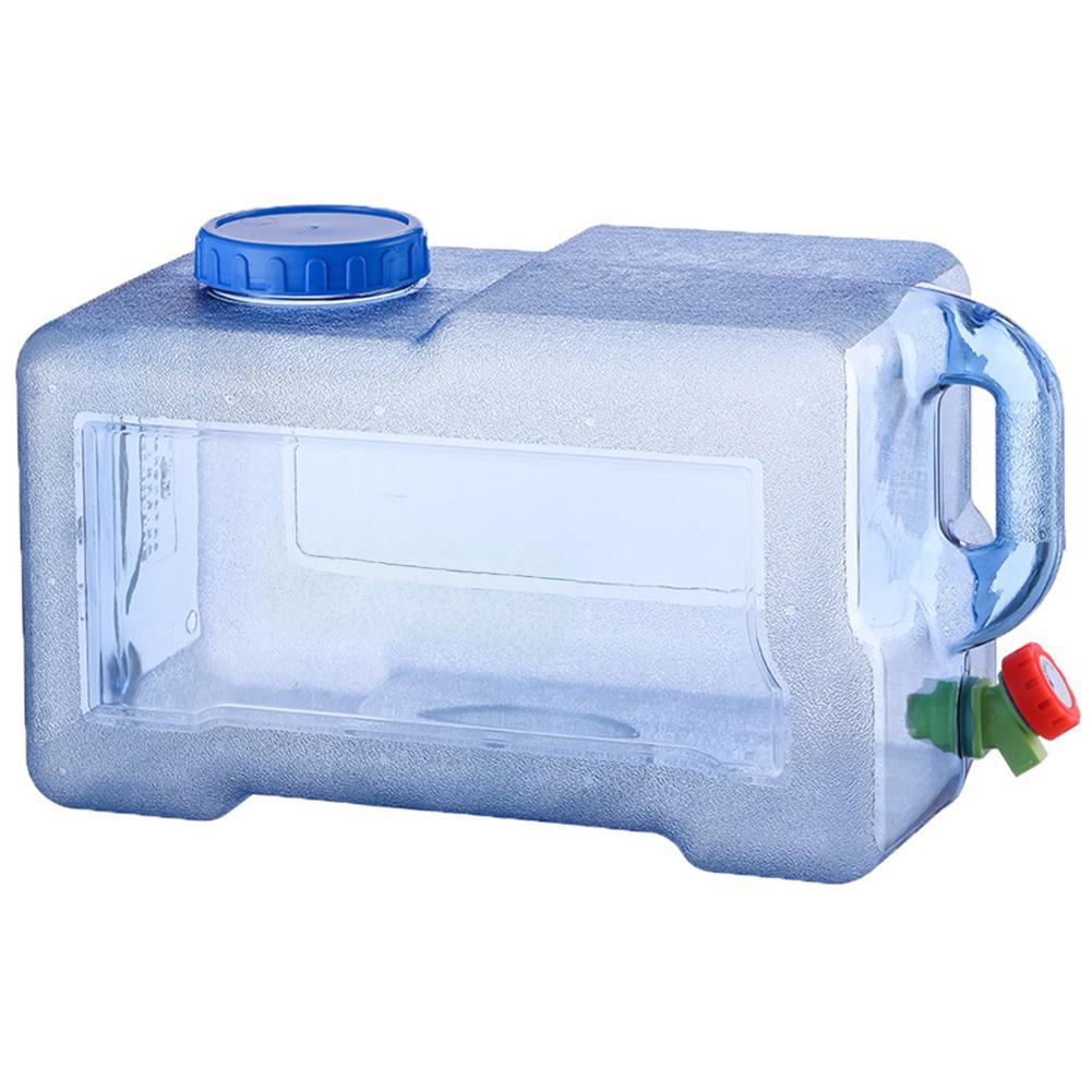 18/20/22L Kamp Su Deposu Gıda Sınıfı Araba Su Kovaları Büyük Kapasiteli Musluk ile Açık Aksesuarları Yürüyüş Balıkçılık için