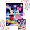 Diamonds Full Diamond Art Painting Kit Mickey Minnie Love Diamond Painting Home Decor Wall Art Gift