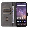 Wiko Voix U616AT Leather Phone Case: Card Holder, Stand, Lanyard, Magnetic Buckle