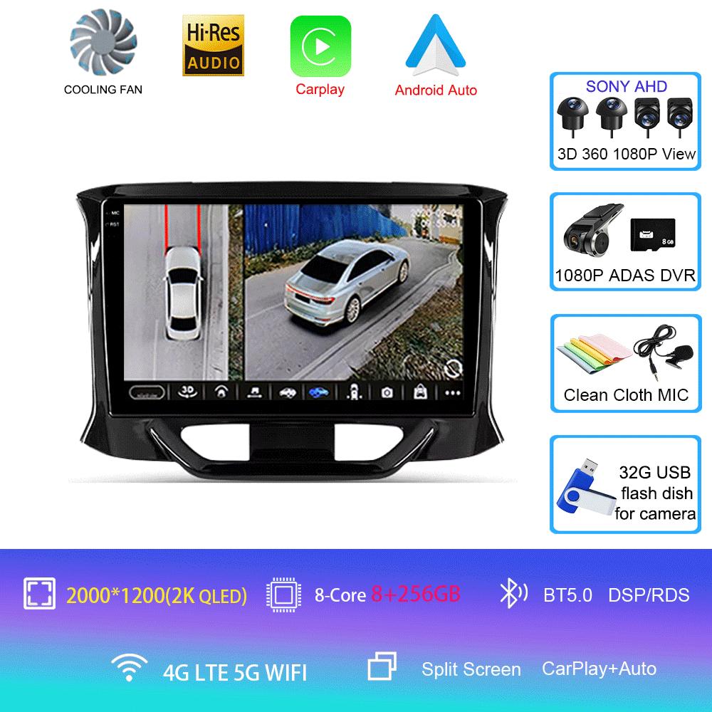 Android 14 Car Radio For LADA Xray X ray 2015 - 2019 Multimedia Video Player Navigation stereo GPS No 2din 2 din dvd