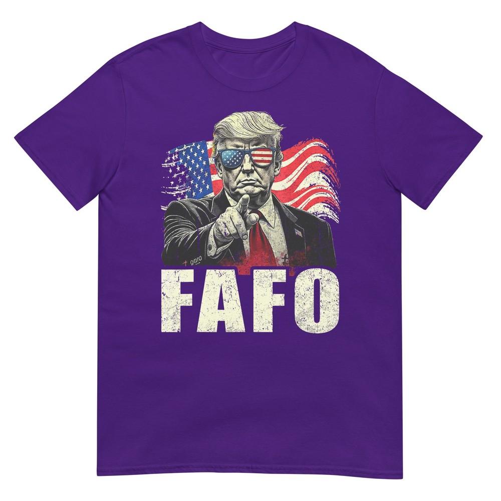 Funny Fafo Trump Fafo American Usa Tshirt