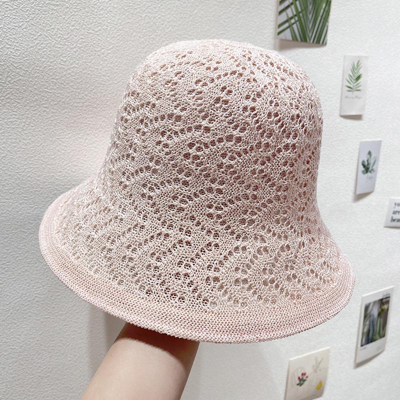Summer Women's Double-sided Fisherman Hat Sun Protection and Sunshade Basin Hat Korean Style Versatile Thin Breathable Sun Hat