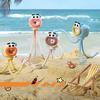 Cartoon Octopus Desk Lamp with Phone Stand Warm Glow Night Light DIY Poseable Decor Unique Funny Gift for Kids Adults