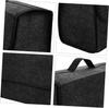2Pcs Durable Foldable Car Trunk OrganizerSpace-Saving Vehicle Storage Bin Combo Pack,auto Storage Container Travel Accessories