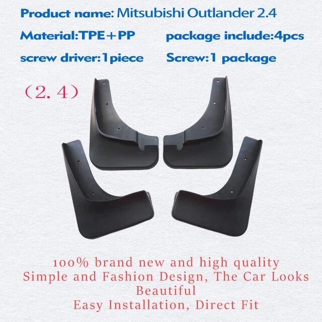 FÜR Mitsubishi Outlander 2006 2007 2008 Kotflügel Kotflügel Schlamm Flap Schutz Splash Schmutzfänger Auto Zubehör Auto Styline Kotflügel
