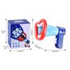 ZK30 Novelty Horn Toy Voice Changer Loud Speaker Halloween Voice Changing Loudspeaker Amplifies Sound Effect Megaphone Kids Gift
