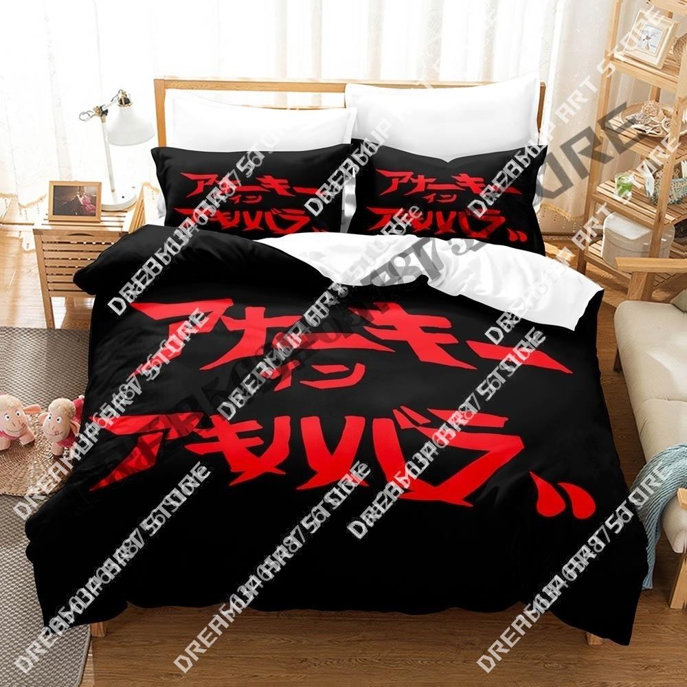 3D Print Anime Magical Destroyers Bedding Set Single Twin Full Queen King Size Bed Set Aldult Kid Bedroom Duvetcover Sets Bed