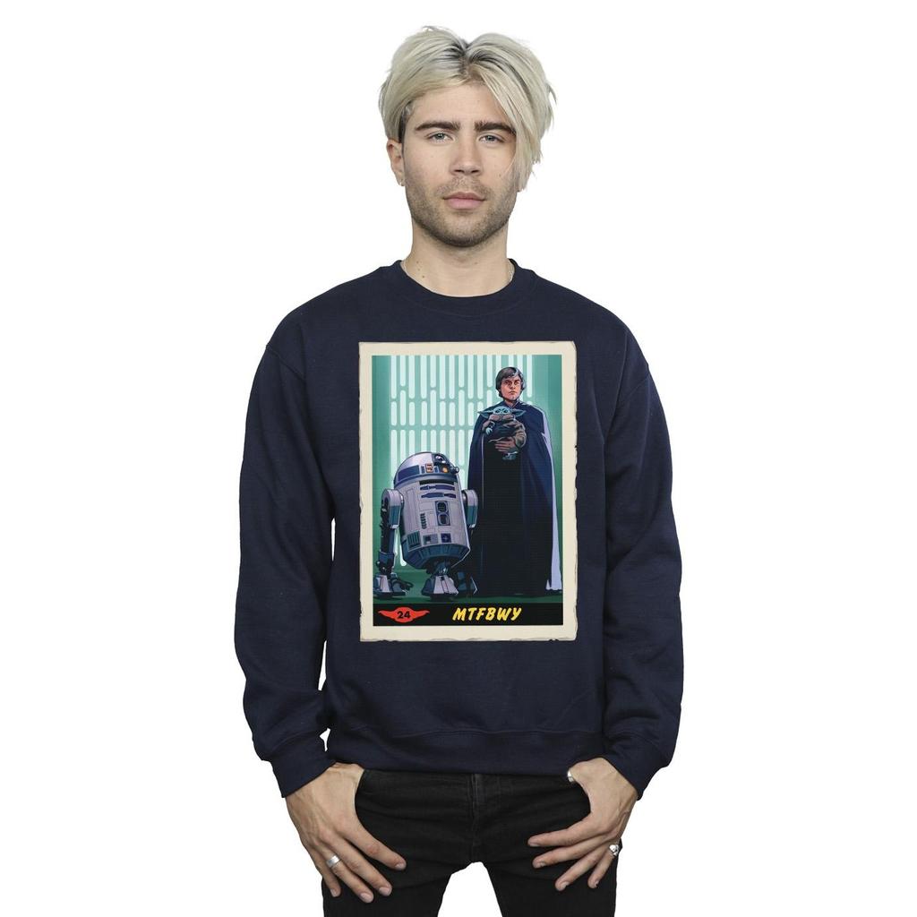 Star Wars Mens The Mandalorian MTFBWY Sweatshirt