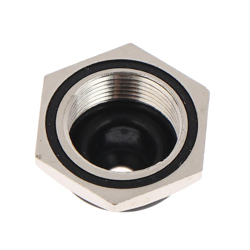 5Pcs Product M12 * 0.75 12Mm Toggle Switch Waterproof Cap With Hexagonal Metal Edge Accessories