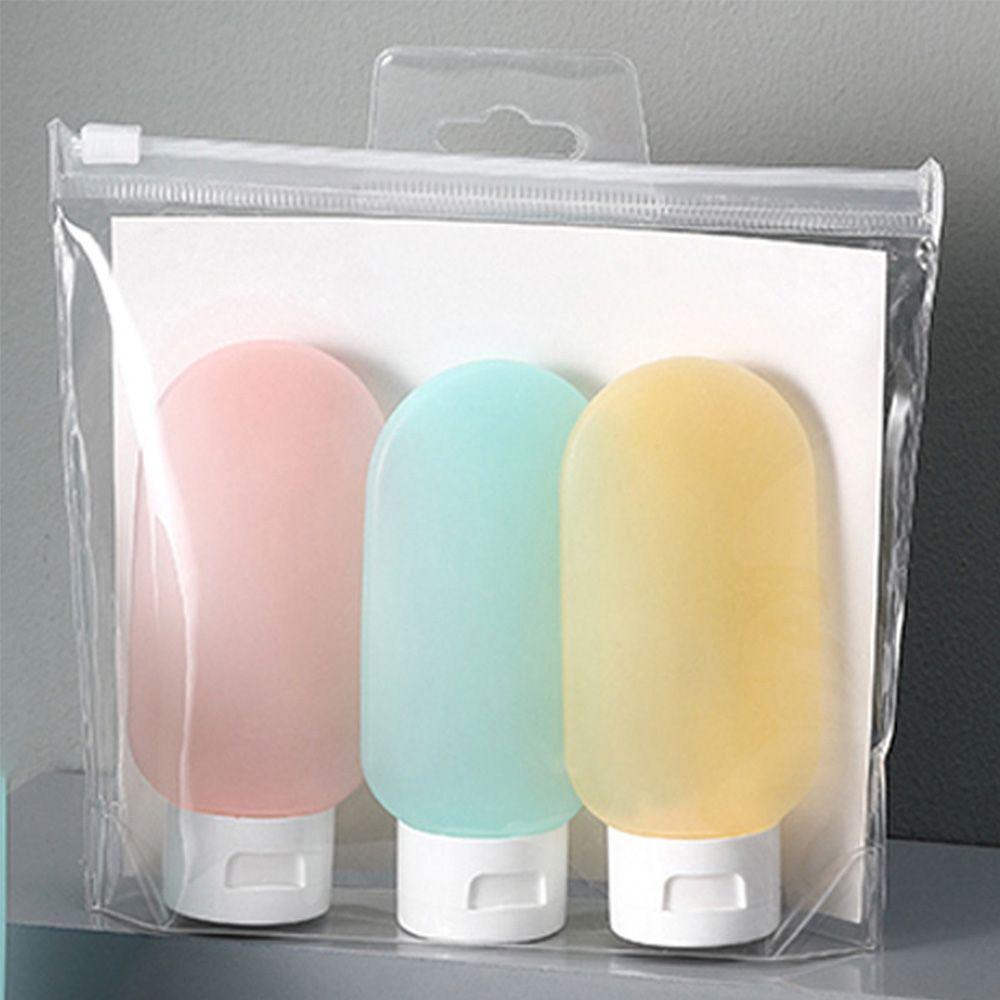 

Lotion Silicone Squeeze Bottle with Carrying Bag Cosmetics Containers Refillable Bottles Kits разноцветный