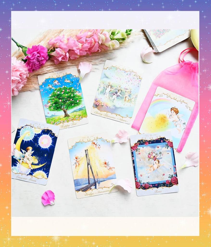 Angel's Gift Oracle Cards with Japanese Instructions Oracle Tarot Cards Fortune Telling [Authentic]