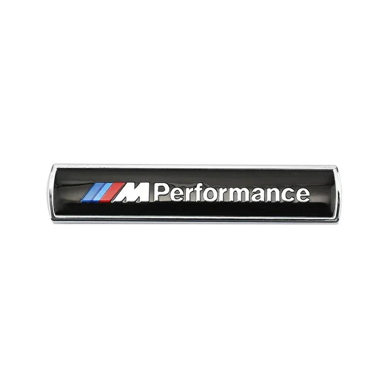 Bilemblem 3D Sportskilt Auto Bakluke/Side Skjerm Klistremerke Tilbehør For BMW E46 E60 G20 G30 M Performance M3 M5 M6 X2 X6
