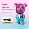 Portable Rechargeable Mini Graffiti Fan