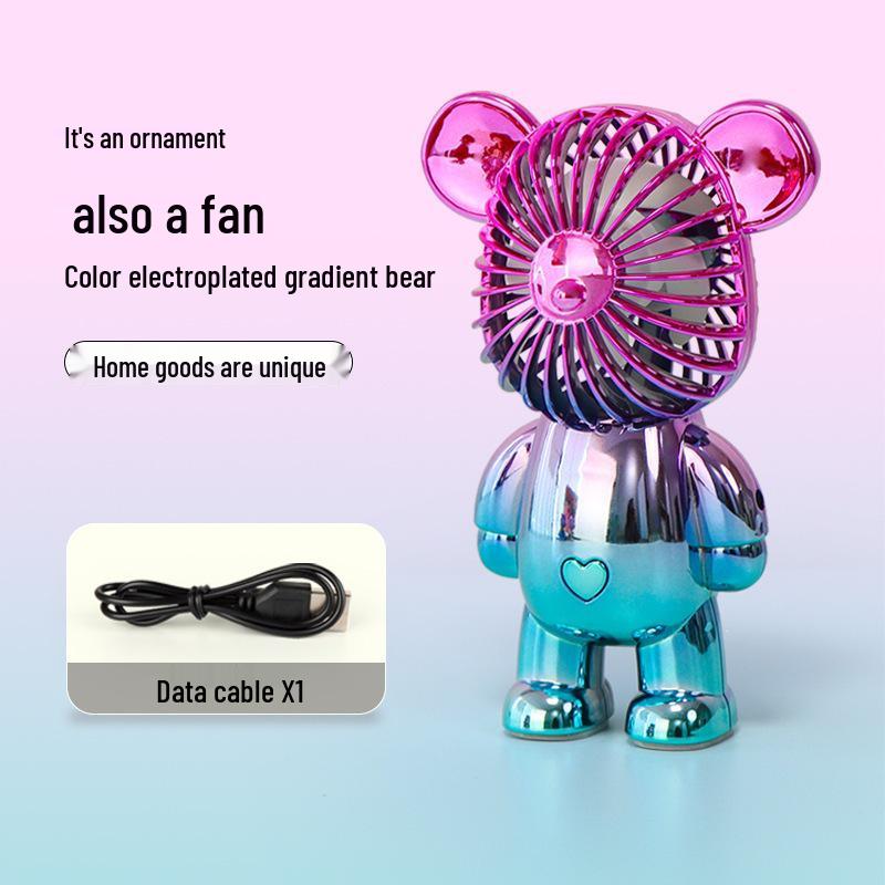 Portable Rechargeable Mini Graffiti Fan