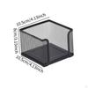 Mesh Memo Holder Post Note Versatile Office Home Desk Organizer for Conference Tables