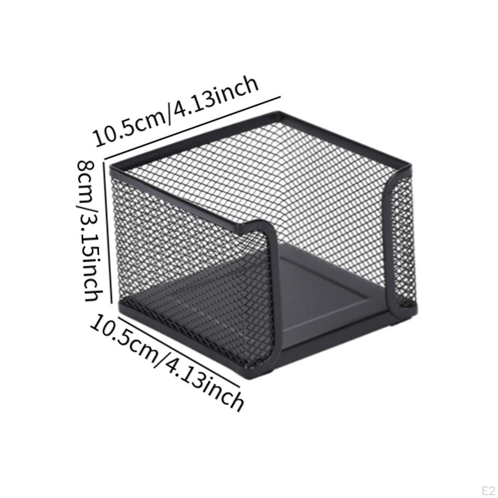 Mesh Memo Holder Post Note Versatile Office Home Desk Organizer for Conference Tables