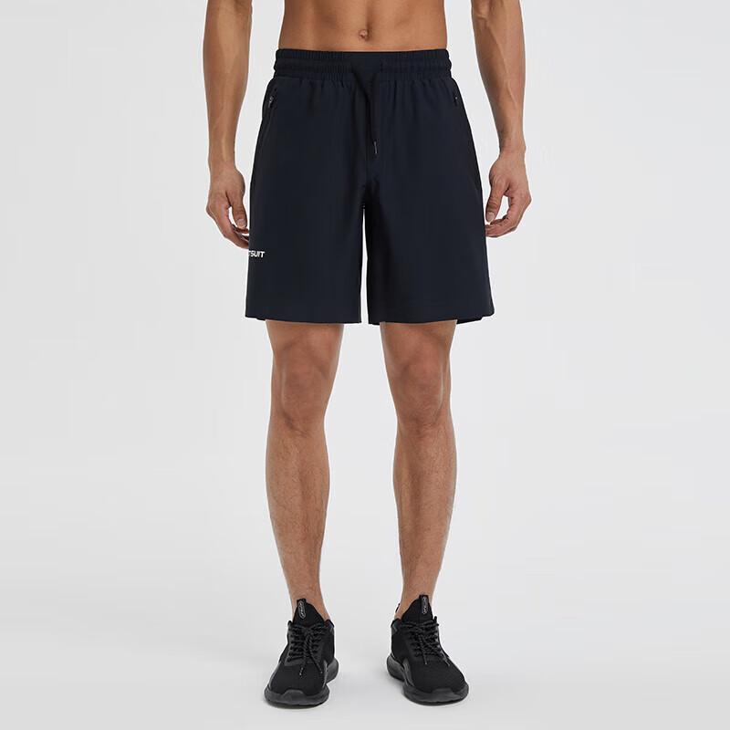 HOTSUIT Men s Breathable Woven Fitness Shorts L