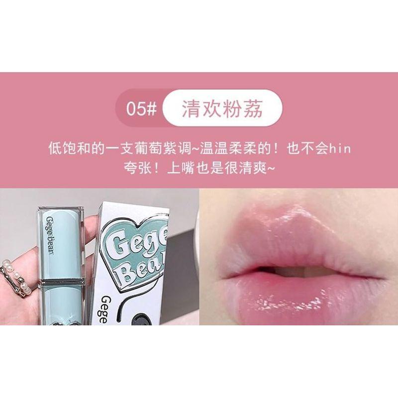 Gege Bear - Kristall Glänzender Spiegel Lippenstift - (4-6)