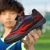 Primary and secondary school students football shoes classmate rotating button children's sports shoes boys and girls tf broken nails football trainin