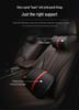 Memory Foam Leather Neck & Lumbar Support Pillow for Car - All Season Protection