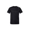 T Shirts Men's Black Crew Neck Moderate FM2093