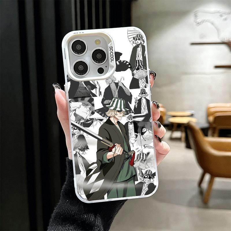 Bleach Kisuke Urahara Shockproof Phone Case for iPhone 17 Air 16 16E 15 Pro Max 14 Plus 13 Mini 12 Back Cover Anti Fall Fundas