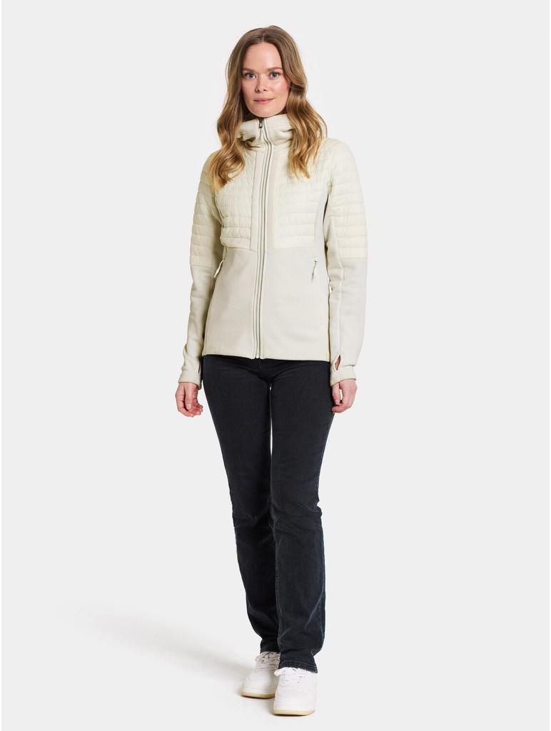 Didriksons Women's Annema Full Zip Jacket (503991) Shell White