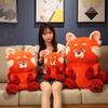 Anime Cartoon Rot wird zornig Jugend Metamorphose: Roter Panda Kawaii Plüschtiere Mädchenzimmer Kissen Große Puppe Geburtstagsgeschenk