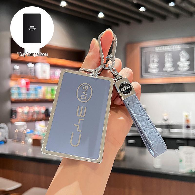 BYD Car Key Case for Han EV, Tang, Dmi, Song Pro, Qin Plus, Dolphin, Yuan, Seal N FC Shell Buckle