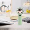 Mini Portable Fan, Powerful Rechargeable Handheld Fan with USB, Silent Travel Pocket Fan for Kids, Girls, Women - Compatible with Personal Use