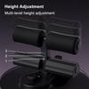Ab Training Auxiliary Device, Portable Sit Up Exercise Equipment with 2 Strong Suction Cups and Adjustable Foot Holder