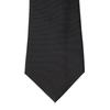 [Access Point] Formal wear 100% silk plain black tie (long size)