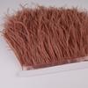 13-18CM 6M Ostrich Feather Trim Cloth Belt for Sewing DIY Feather Ribbon Fringe Wedding Dress Clothes Decoration