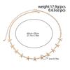 Metal Splicing Starfish Sexy Waist Accessories Fashion Ocean Wind Holiday Waist Chain Trendy Hundred Temperament Women's Accessories