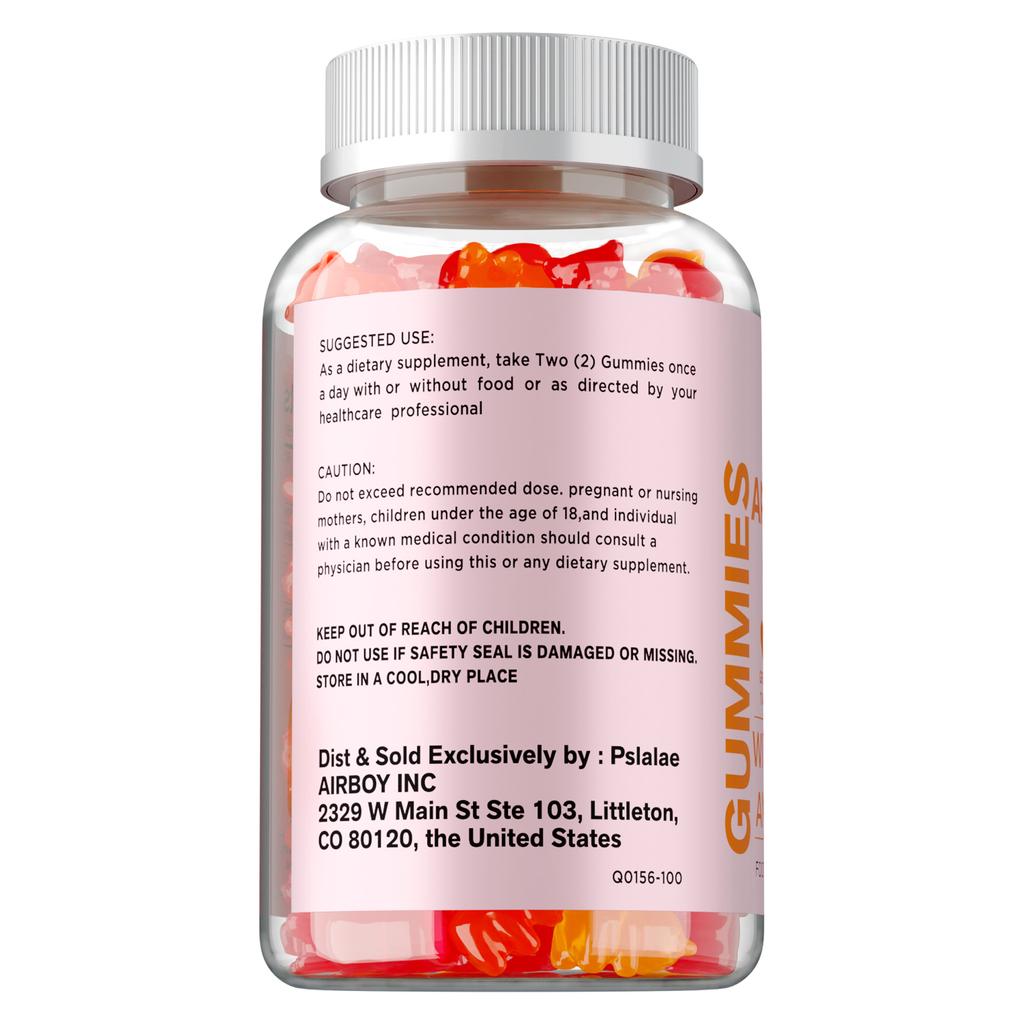 Gummies Containing Beetroot Powder and a Blend of Vitamin B12 Boost the Immune System and Support Healthy Hair, Skin, and Nails.