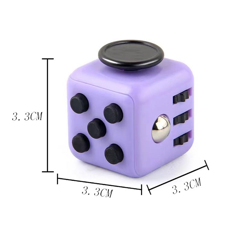 Toys Cube Spinner EDC Fidget Sensory TDAH Decompression Game Stress Relief ADHD Autism Anxiety Fingertip Desk Toy for Adult Kids