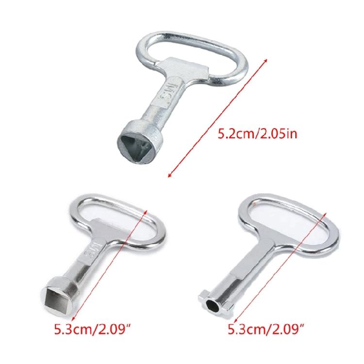 Wrench Triangle Socket Keys for Electric Cabinets,Elevator,Water Meter Valves