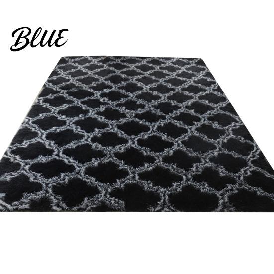 Tie Dye Rug Fluffy Plush Ripple Geometric Area Water Shaggy Tie-Dye Super Soft Modern Non-slip