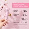 LAIKOU Sakura Faltenreduzierende Augencreme mit Roll-Applikator Schnelltrocknend Feuchtigkeitsspendend Hyaluronsäure Erfrischendes Augen-Serum 15ml