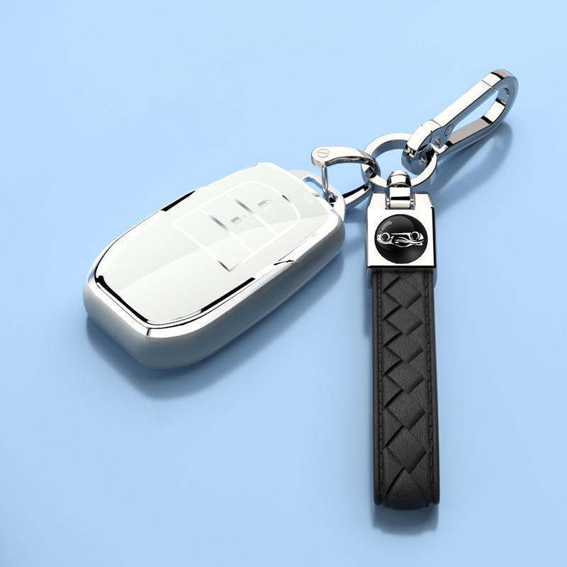 Luxury Full-Wrap Key Cover for 12-21 Toyota Highlander - Stylish & Durable Protection for Men & Women