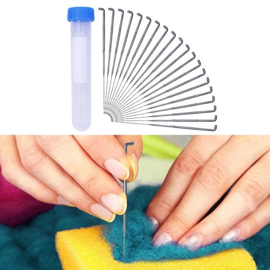 Felting Needle Hard Refined Texture Metal DIY Handcraft Needle Felting Kit for Yarn