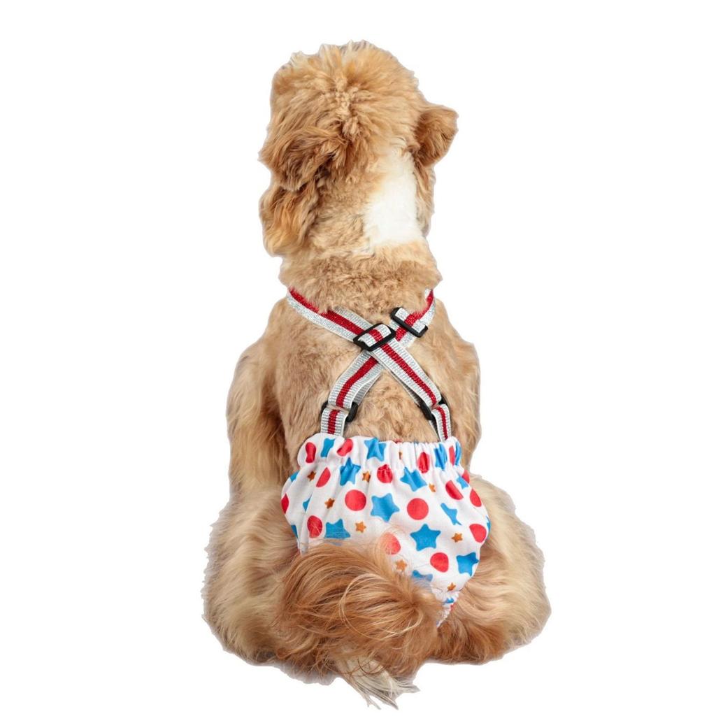 Large Dog Physiological Safety Suspenders - Female Dog Menstrual Anti-Harassment Pants