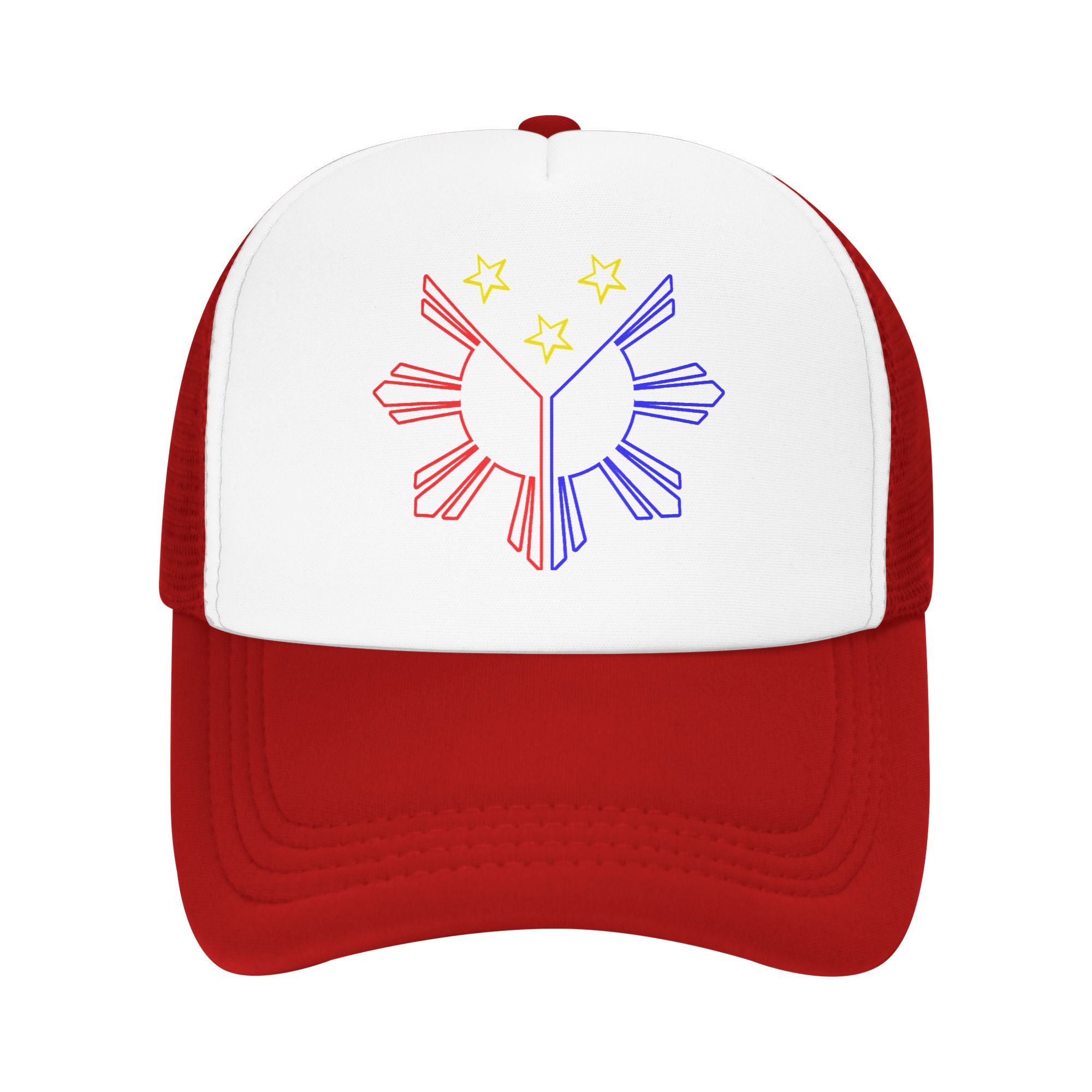 Filipina Pinoy Culture Filipino Philippines Mesh Baseball Cap Unisex Fashion Sun Hats  Hats Adjustable Summer Trucker Caps One Size
