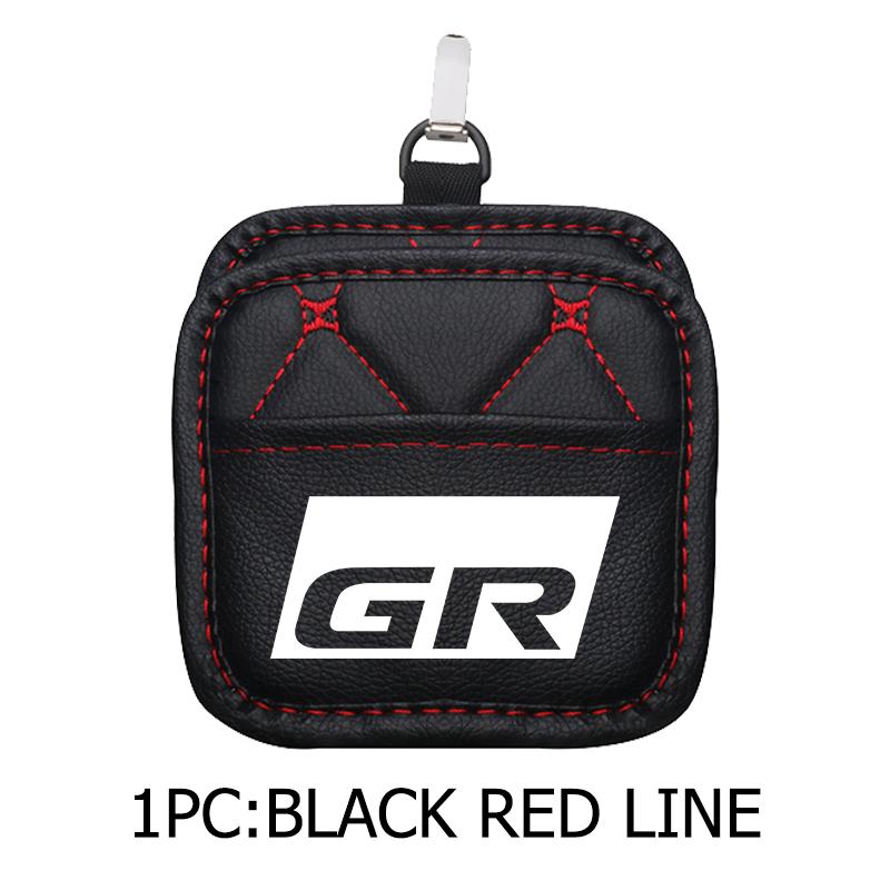 For Toyota Car Sundries Box Dashboard Organize Air Vent Storage Bag Hanging Box GRsport Hilux Aygo Yaris Corolla Rav4 CHR Auris