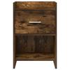 Nightstands Smoked Oak 40 x 30 x 60 cm Particleboard