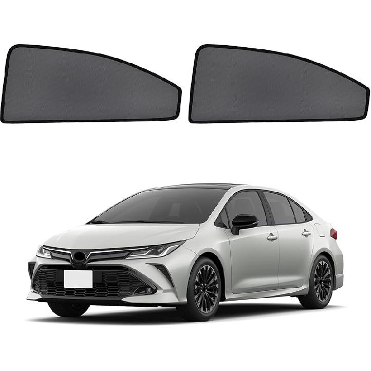 Car Window Shades For -2024 RAV4 Accessories - Rear Side Window Shade For Baby, Breathable Mesh Car Privacy Window Covers, UV Protection And Heat