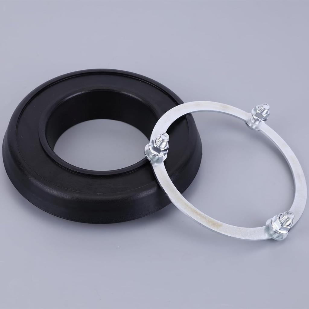 Vordere Schraubenfeder-Isolator Gummi für Dodge Ram 1500 2500 3500 1994-2016 Schwarzer Schraubenfeder-Isolator Ersatz K160015 52037719AC 52038105