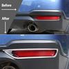 Wellvie Subaru Forester Rear Reflector Garnish Custom Car (SJ Custom, i/XT Series) - Parts, Accessories, Dress-Up (Plated Finish, 2-Piece Set)