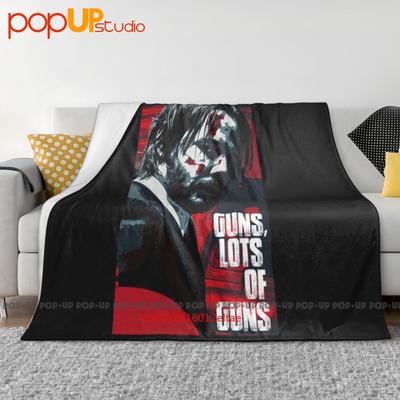 John Wick 3 Guns Lot Of Guns Ultra-Soft Blanket Quilt Winter Sofa Cover Bed Covers