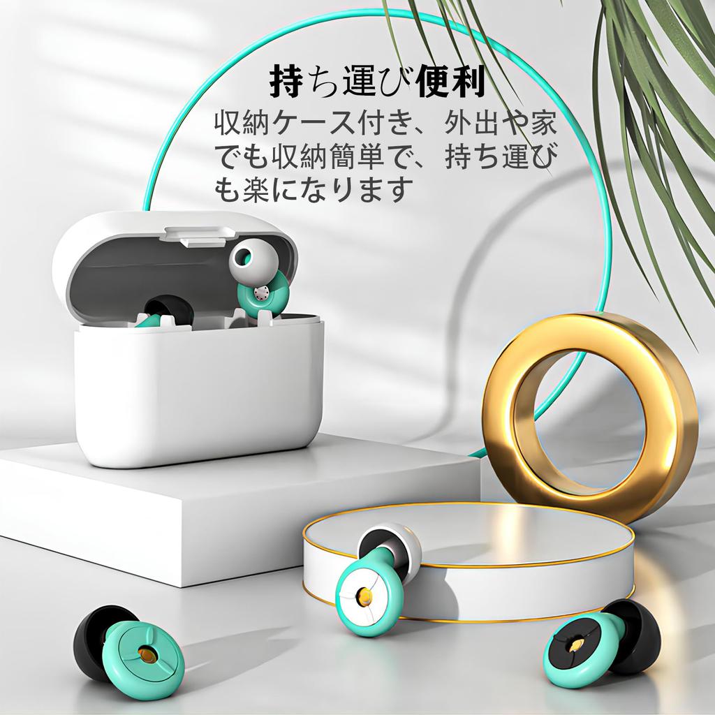 SijiRuge Earplugs for Restful 40dB Noise Sound for and 3 Pairs each of and L White Sleep, Sleep, Reduction, Blocking, Studying, Airplanes, Work,